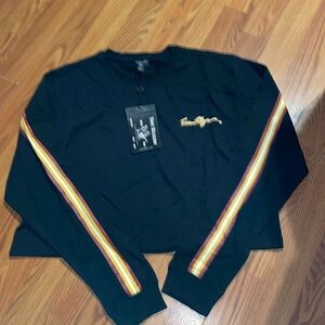 True Religion crop top size XL